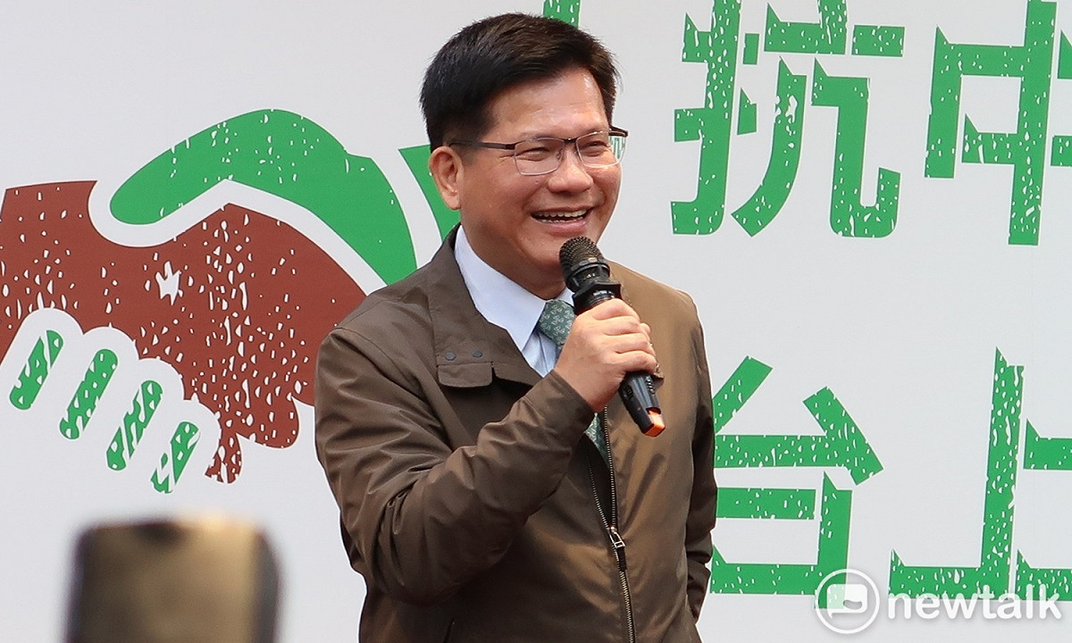 交通部長林佳龍。 圖：林朝億/攝