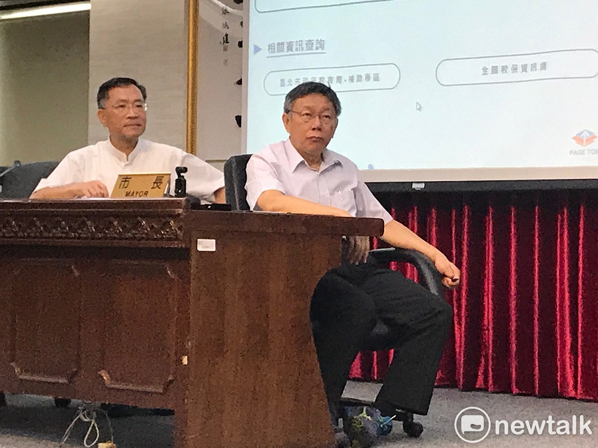 台北市長柯文哲。 圖：周煊惠 ／攝