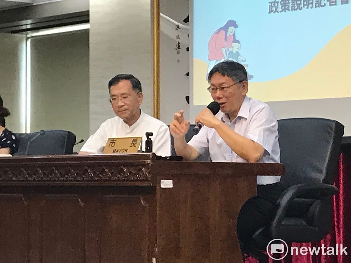 台北市長柯文哲。 圖：周煊惠 ／攝