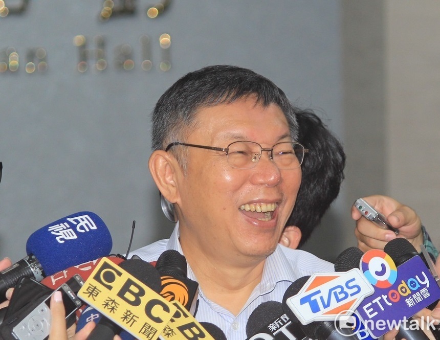 台北市長柯文哲。 圖：周煊惠 ／攝（資料照片）