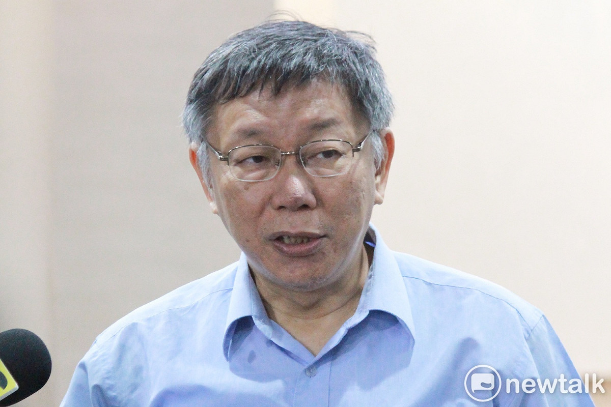 台北市長柯文哲。 圖：新頭殼資料照片