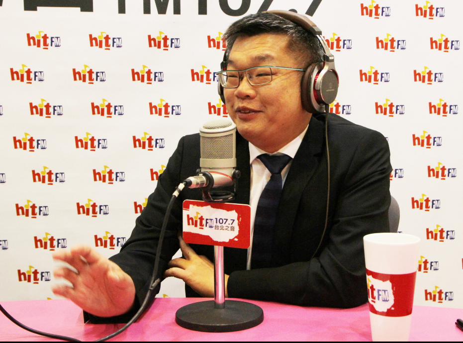 蔡其昌今天接受媒體專訪。 圖：Hit Fm《周玉蔻嗆新聞》製作單位提供