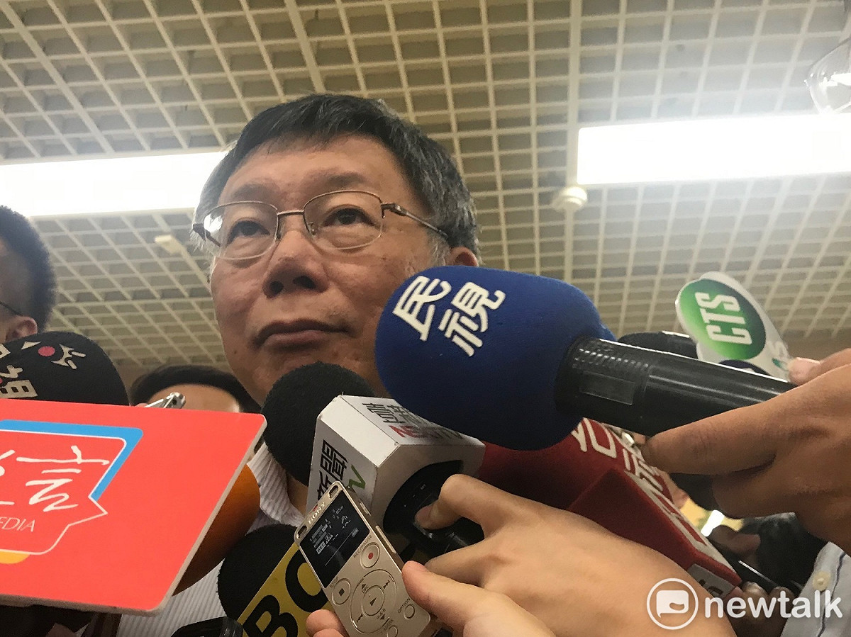 台北市長柯文哲。 圖：周煊惠 ／攝
