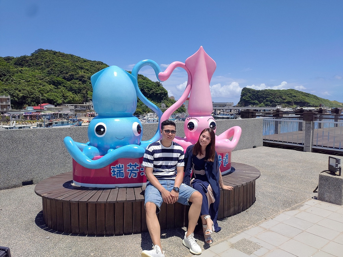 「艾勒夫魷」拍出「魷」你「魷」我的兩人世界。  圖：新北市政府／提供