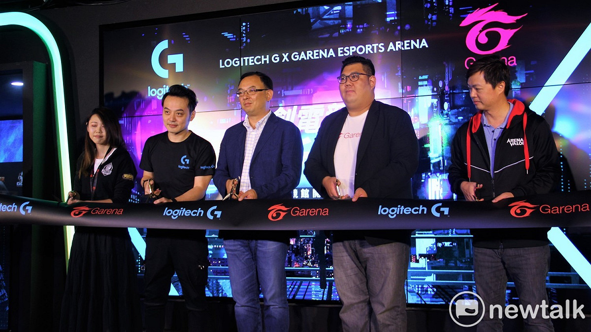 Logitech G x Garena電競館今（7）日正式開館 圖：蔡幸秀/攝
