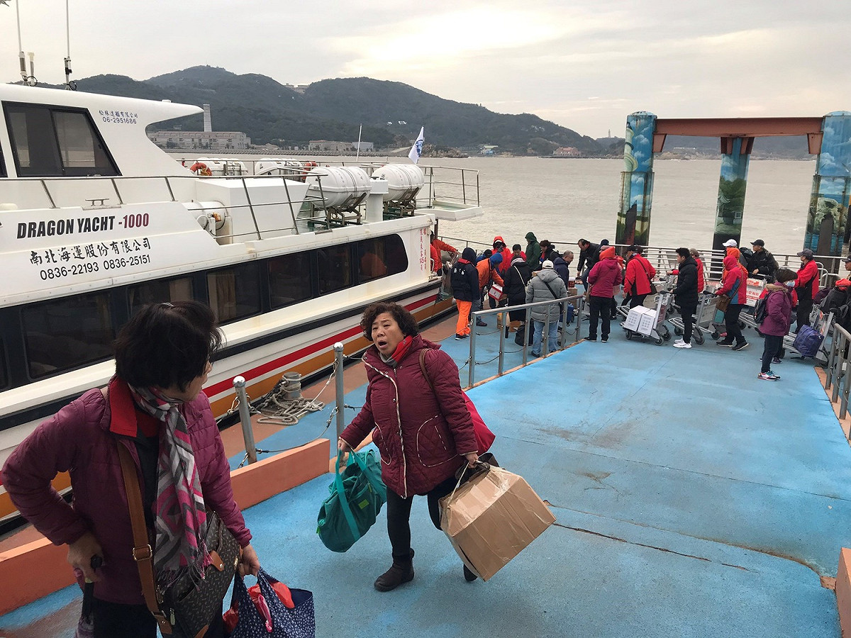 受強颱利奇馬影響，台灣本島往返離島多條客輪航班取消。（示意圖） 圖：取自交通部官網