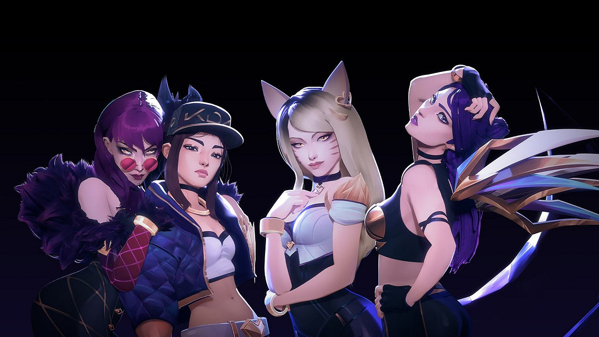 K／DA為《英雄聯盟》最受歡迎的系列造型 圖：Riot Games