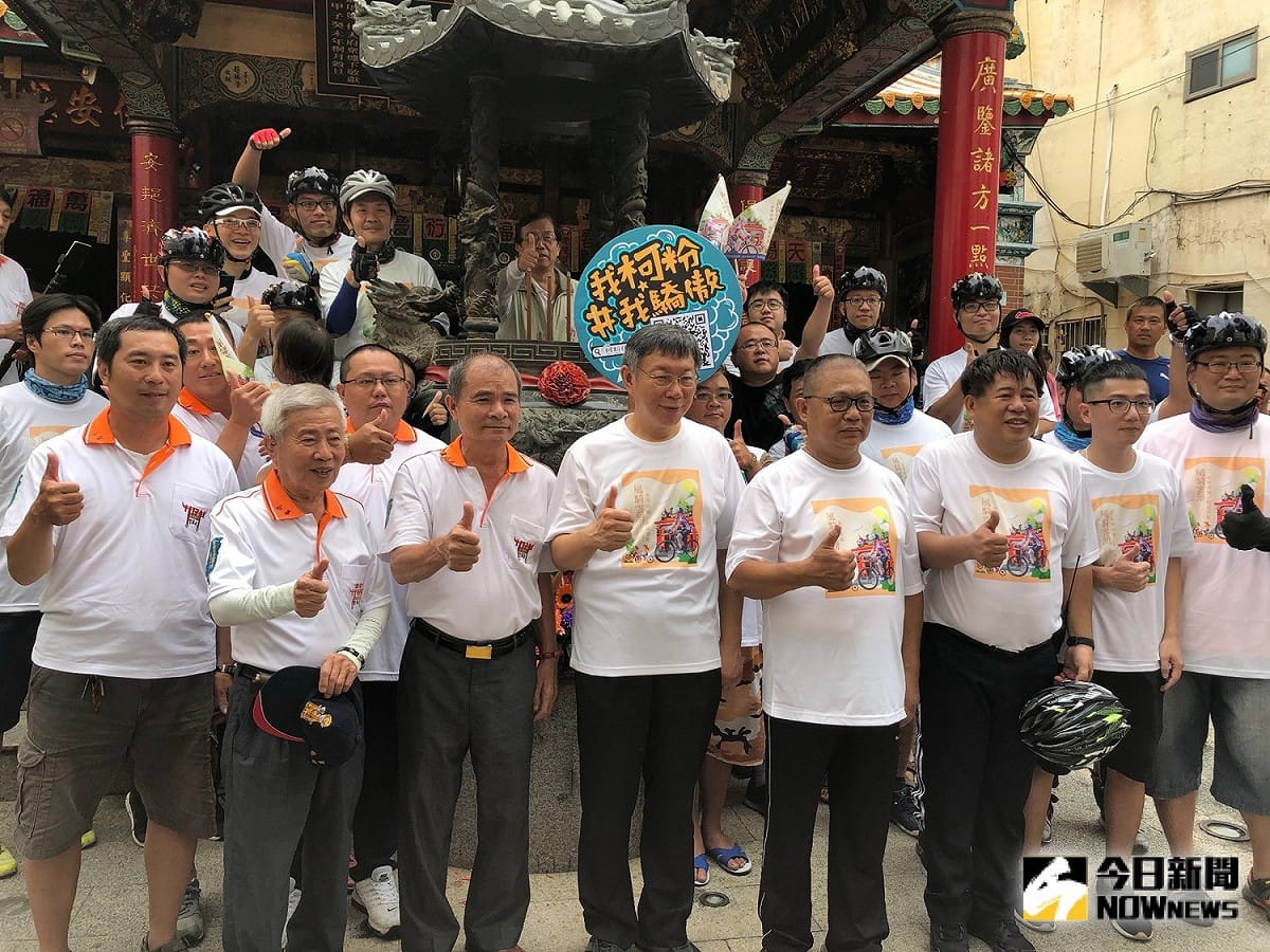 柯文哲認為，選舉花費太高，是台灣政治敗壞的開始。 圖／記者陳聖璋攝，2019.08.11