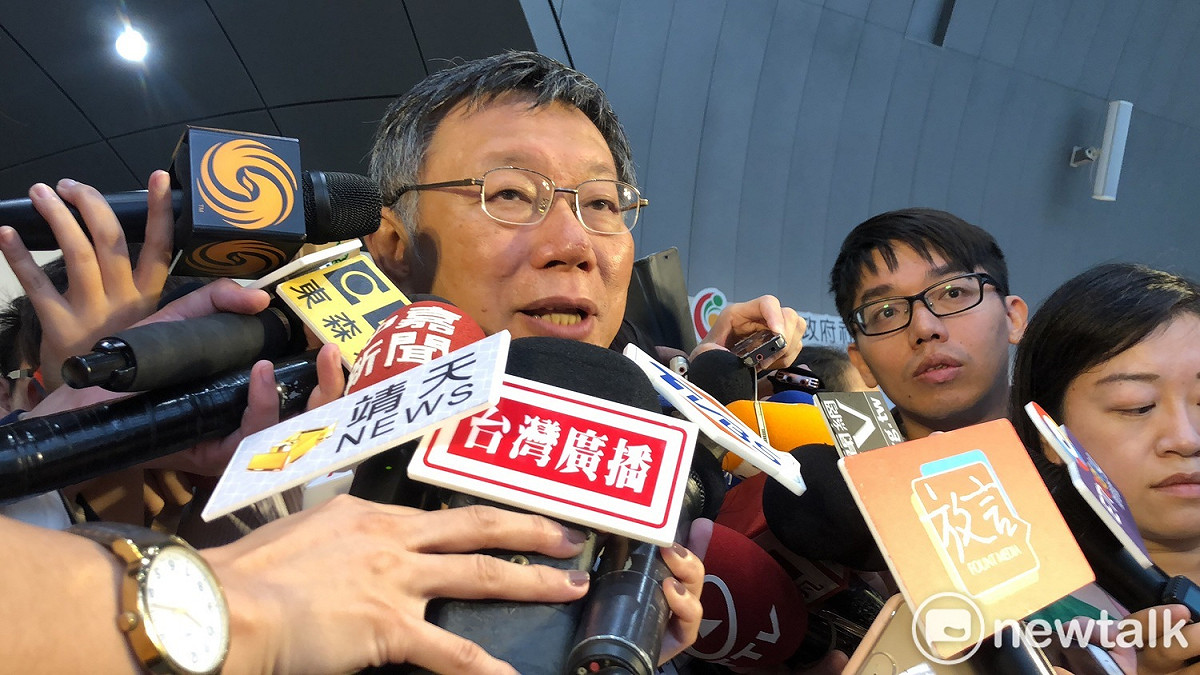 台北市長柯文哲。 圖：周煊惠 ／攝