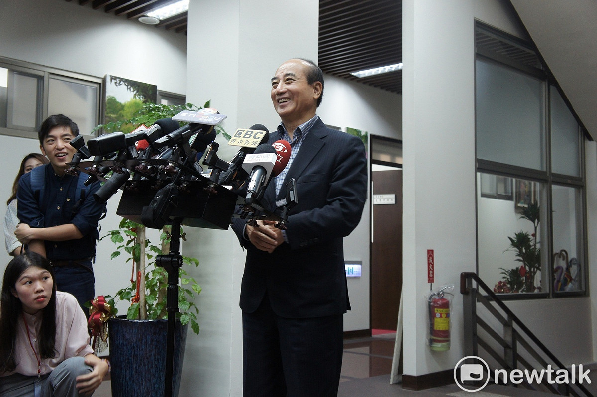 前立法院長王金平。 圖：黃建豪/攝
