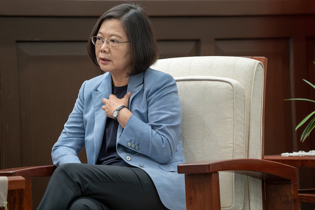 蔡英文總統。 圖：總統府提供（資料照片）