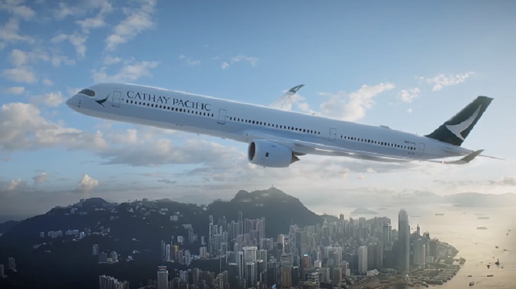 國泰航空。 圖：翻攝國泰航空臉書影片