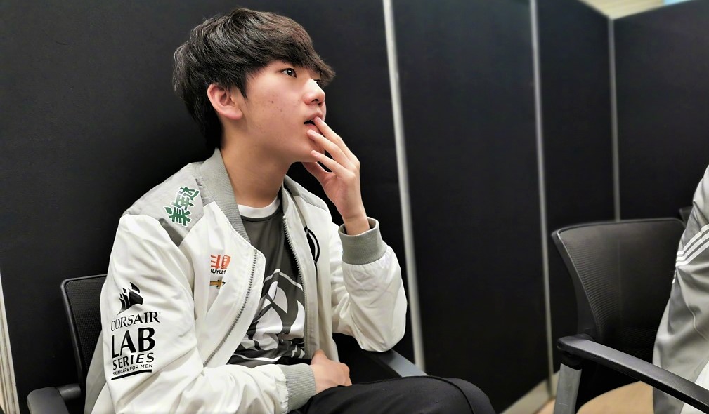 Invictus Gaming（iG） AD選手 JackeyLove 圖：翻攝自 iG 電子競技俱樂部 微博