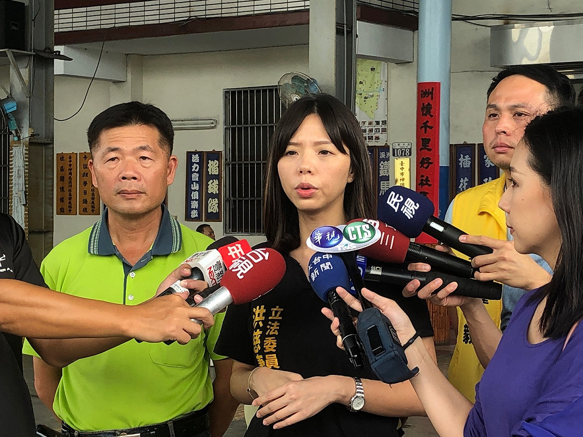 洪慈庸說會持續努力，讓台中成為抗中保台的重要基地。 圖 : 洪慈庸辦公室/提供