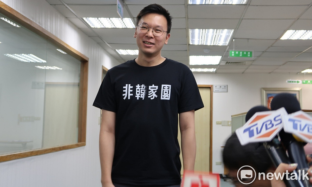 民進黨副秘書長林飛帆。 圖：林朝億/攝