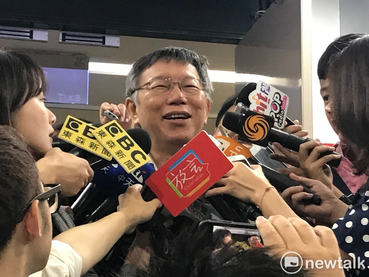 台北市長柯文哲。 圖：周煊惠 ／攝