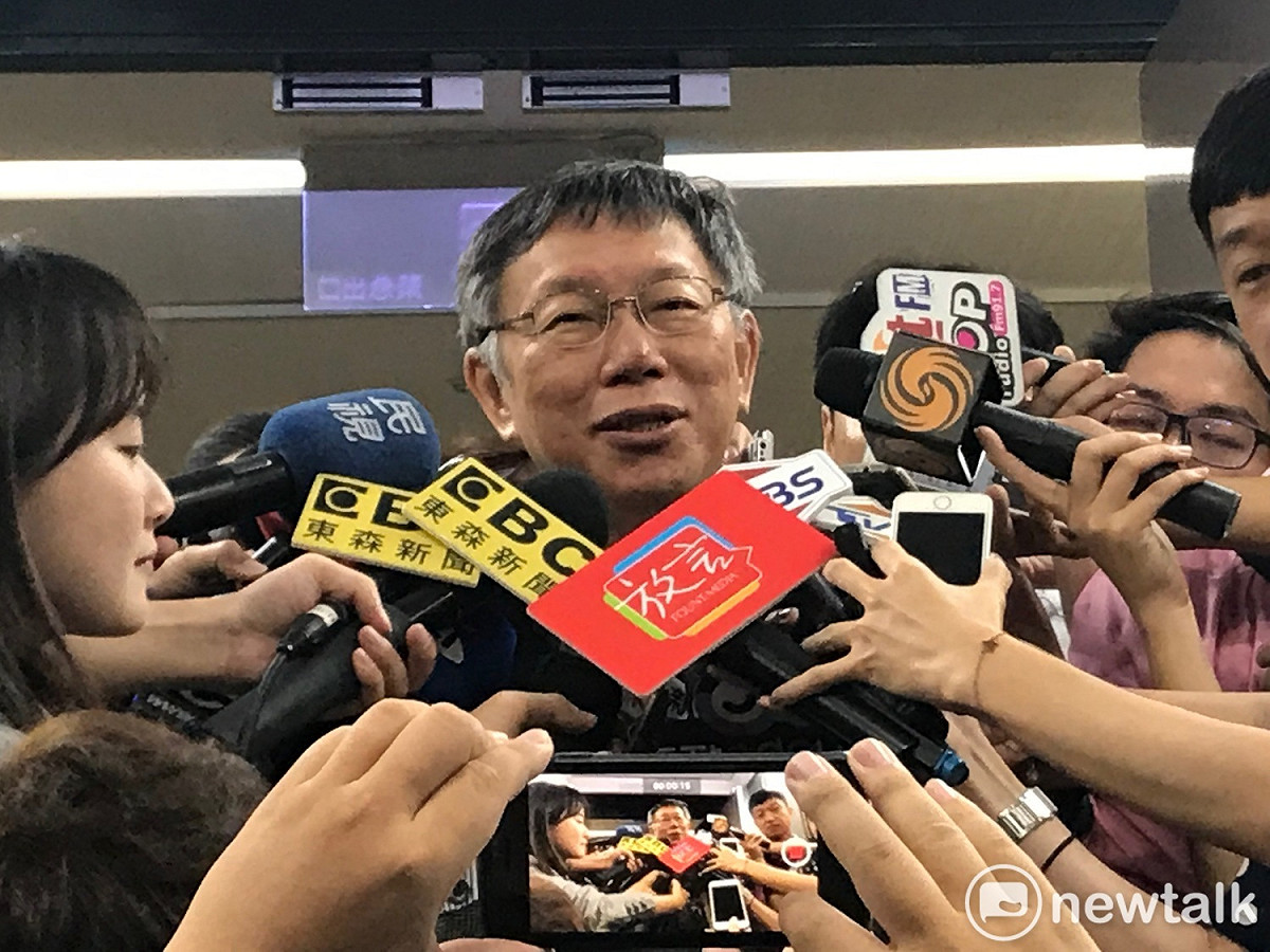 台北市長柯文哲。 圖：周煊惠 ／攝