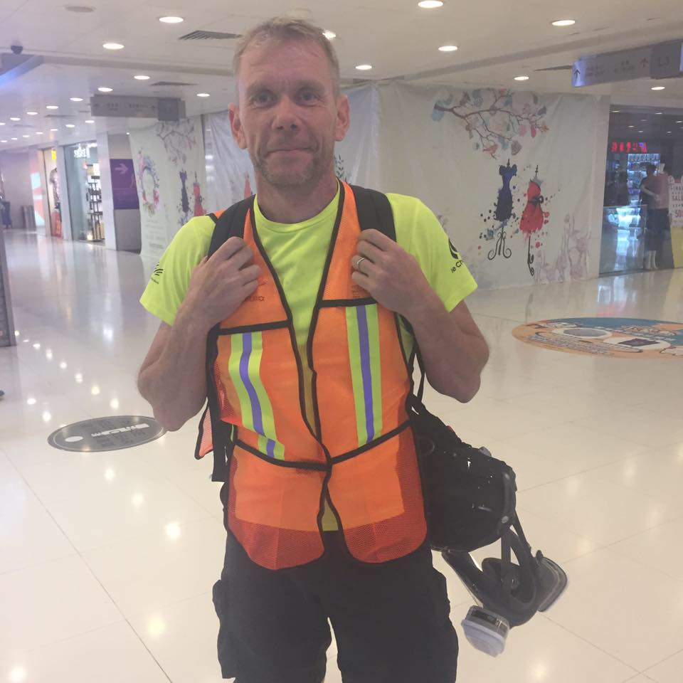 英國記者Richard Scotford。 圖：翻攝Richard Scotford臉書