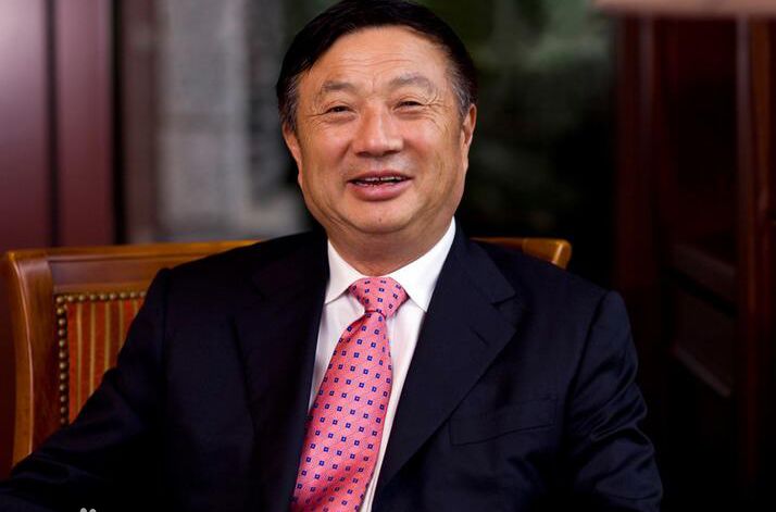 華為執行長任正飛日前接受英國天空電視台專訪，談及與英國5G的合作及美國封鎖華為的問題影響。 圖：翻攝自百度百科