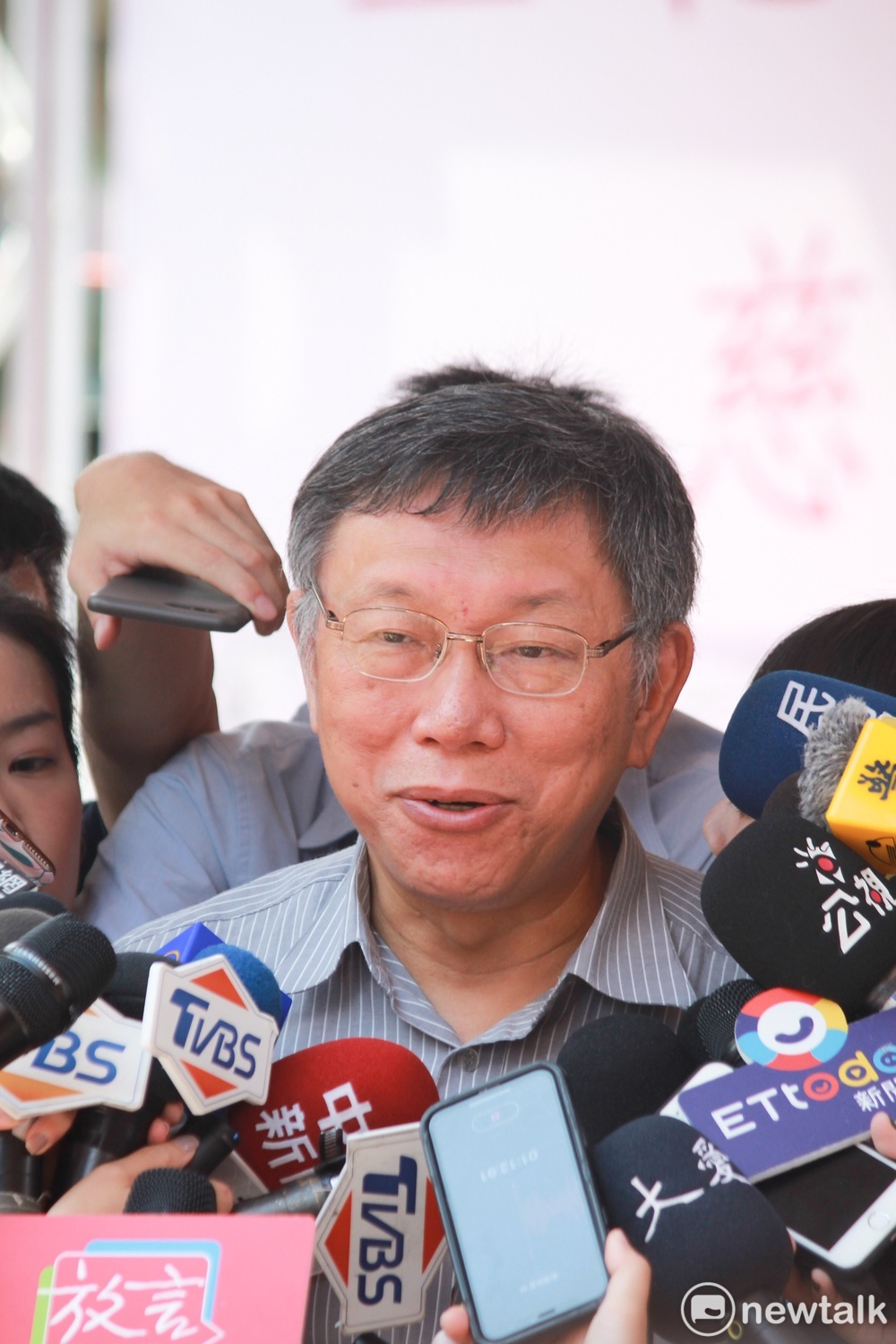 台北市長柯文哲。 圖：周煊惠 ／攝