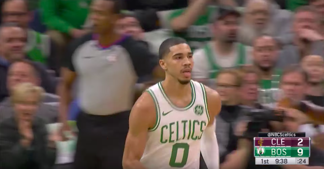 Jayson Tatum。 圖：擷取自Youtube