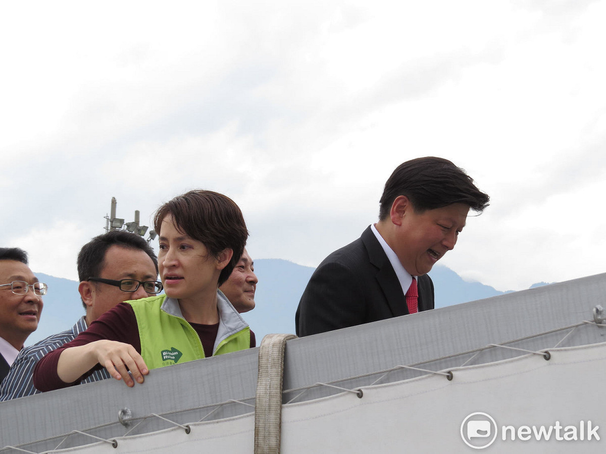 蕭美琴與傅崐萁狹路相遇 。終須一戰?(資料照片) 圖 : 林裕勳/攝