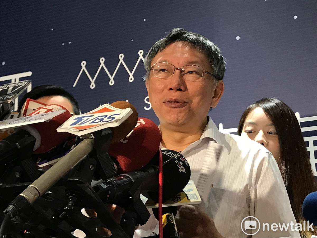 台北市長柯文哲。 圖：周煊惠／攝（資料照片）