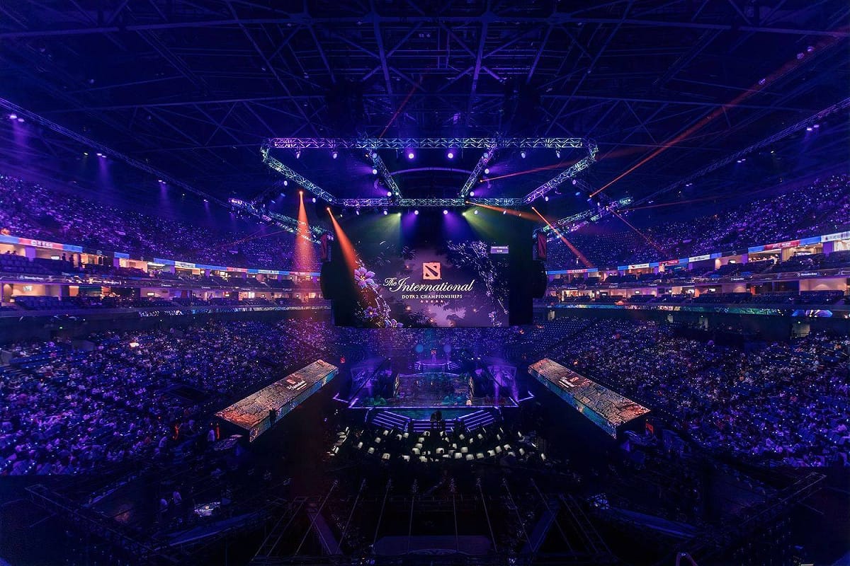《DOTA 2》TI9國際邀請賽主賽事於中國上海開打 圖：翻攝自 Dota 2 粉絲專頁