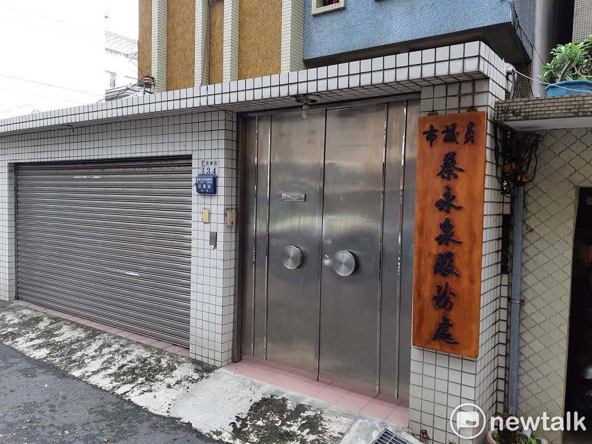 台聯黨參選人蔡永泉，決定立委競選總部設於自己的服務處。 圖：蔡坤龍/攝
