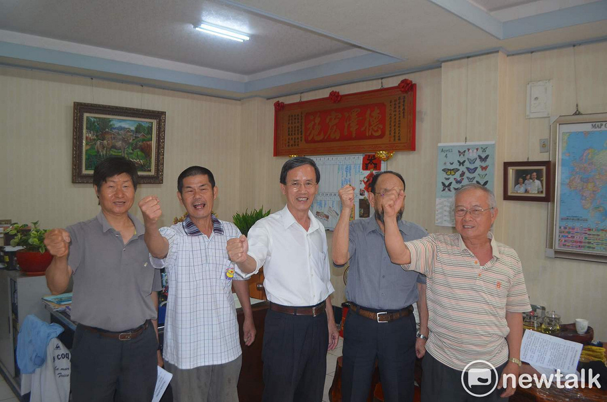 蔡永泉今年四月間在服務處宣佈將參選明年立委。 圖：蔡坤龍/攝