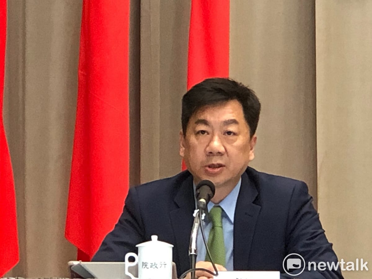 內政部次長陳宗彥22日出席行政院會後記者會談數位身分識別證（New eID）議題。 圖：謝莉慧/攝