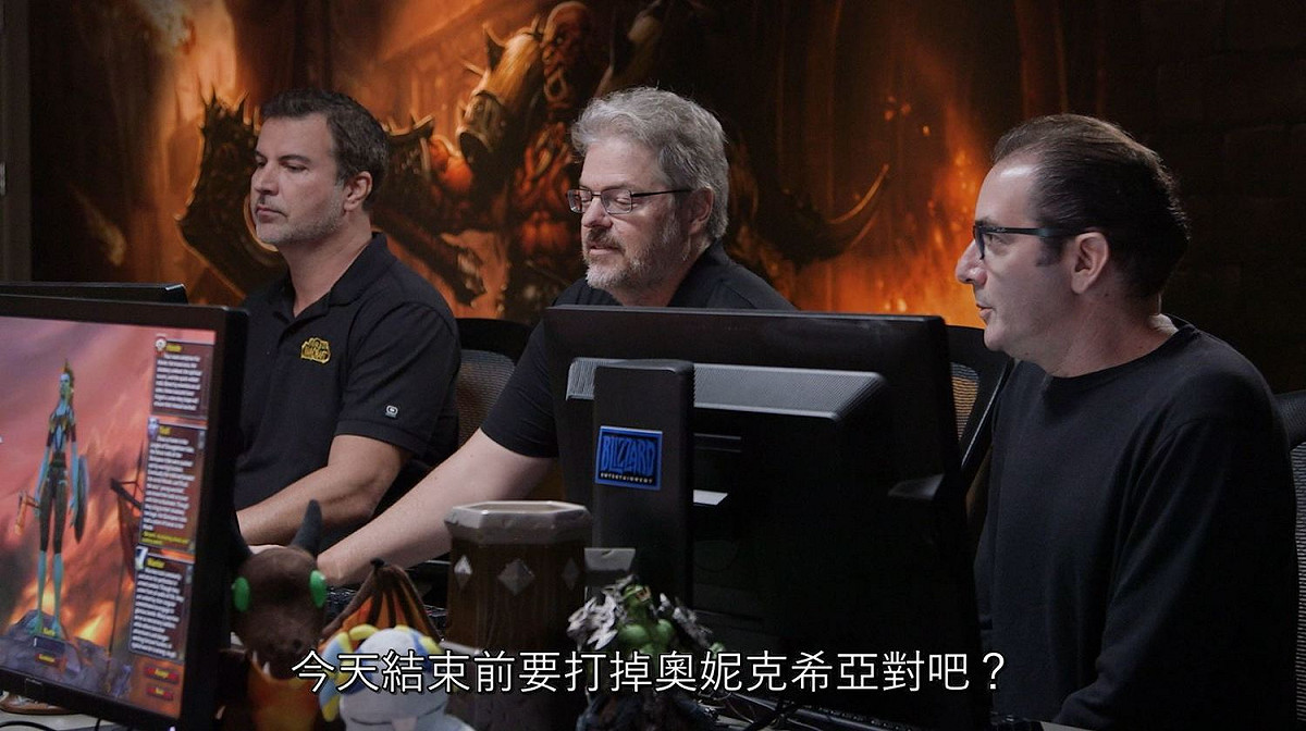 原班設計團隊在《魔獸世界》經典版中組隊，分享開發這款遊戲的心得。 圖：暴雪娛樂／提供