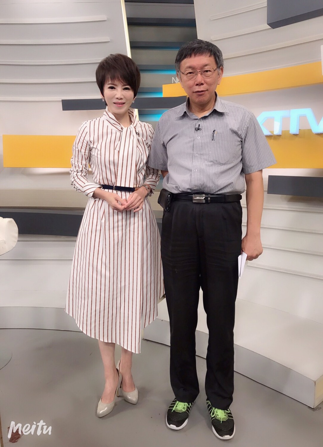 柯文哲專訪內容，將在今晚8月23日22:00壹電視《十點上新聞》播出。 圖 :壹電視/提供