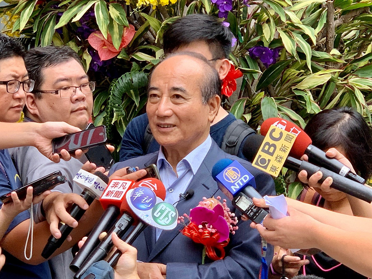 前立法院長王金平赴台中參加活動。 圖：王金平辦公室/提供