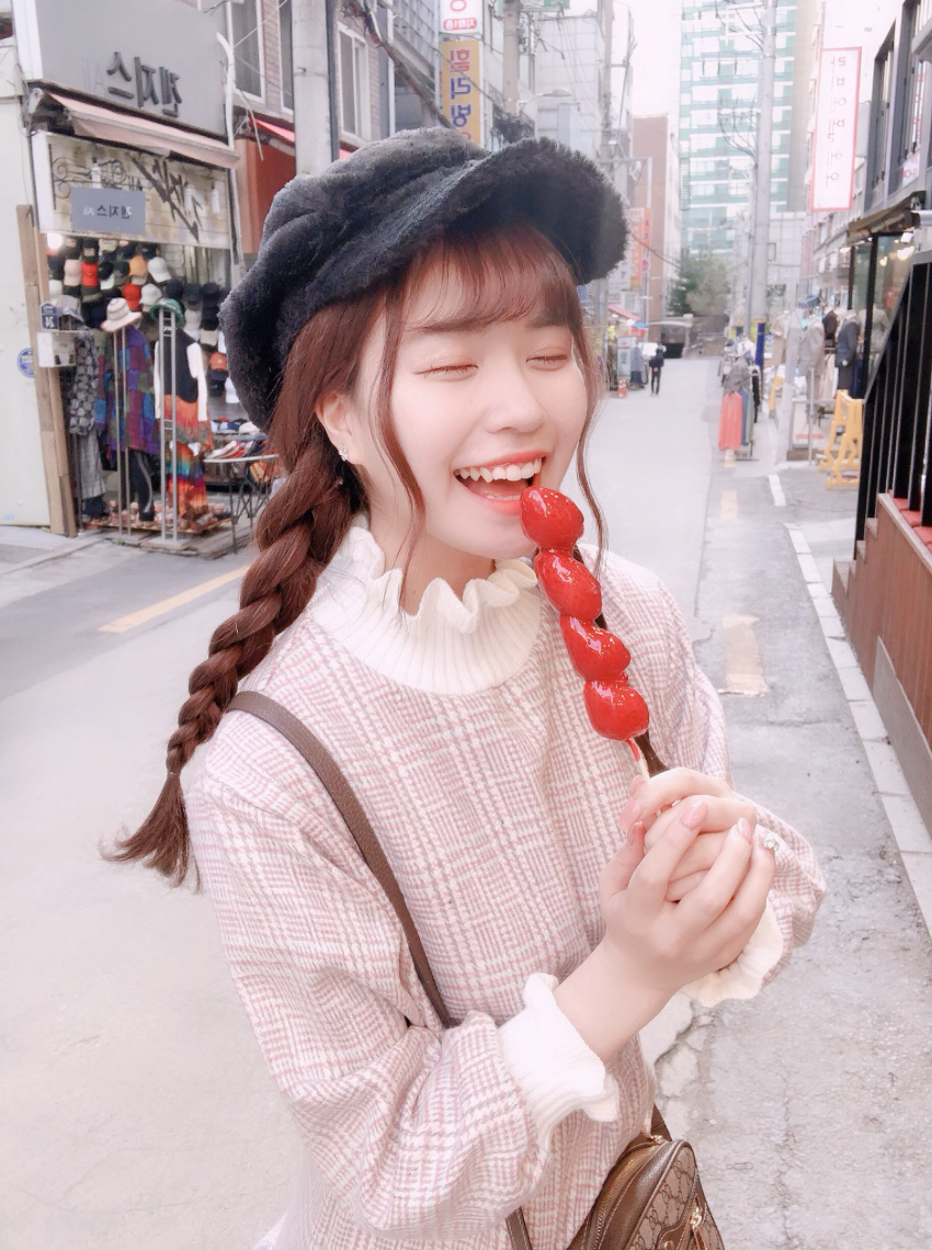 日本網美Miyurin（ みゆりん）時常在社群軟體分享生活大小事，深受1.1萬名粉絲喜愛。 圖：翻攝自@miyurindarukoro/twitter