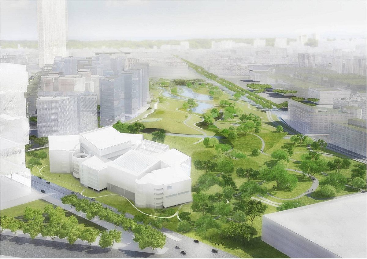 台中綠美圖設計規劃圖。 台中市政府/提供