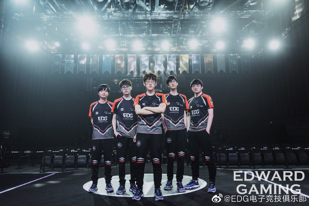 中國戰隊 EDG 首次無緣進軍《英雄聯盟》世界賽 圖：翻攝自 EDG 官方微薄