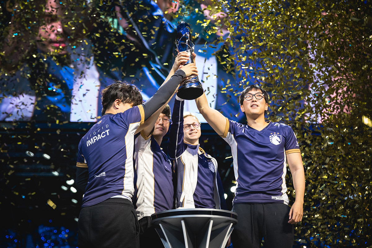 冠軍拿到手軟！TL連續四個賽季奪下LCS冠軍。 圖：翻攝自LOL Esports flickr