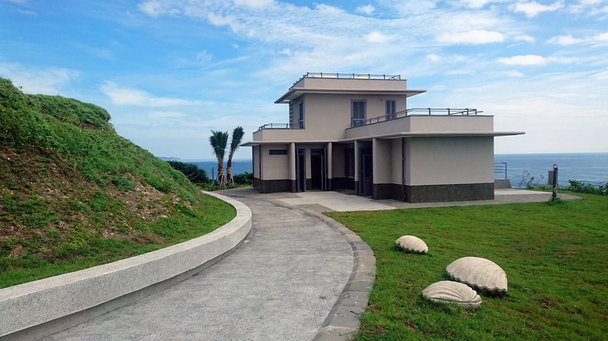 新整修的馬崗觀景台。 圖：翻攝自東北角暨宜蘭海岸國家風景區網站