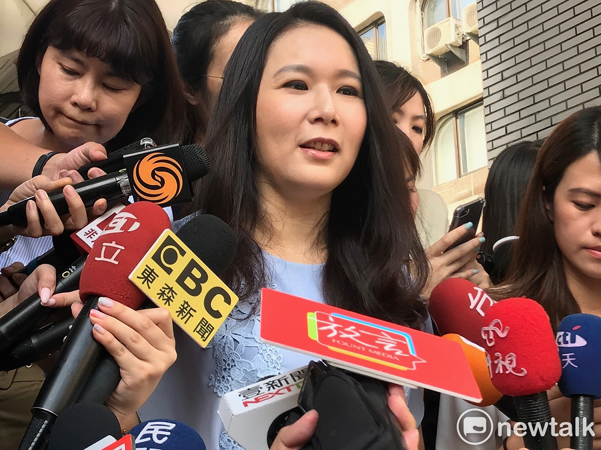 郭台銘陣營、永齡基金會執行長劉宥彤。 圖：周煊惠/攝（資料照片）