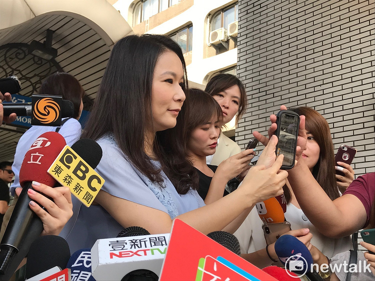 郭台銘幕僚、永齡基金會執行長劉宥彤。 圖：周煊惠 ／攝