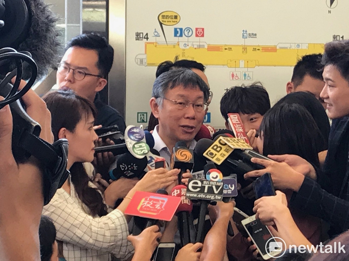 台北市長柯文哲。 圖：周煊惠 ／攝