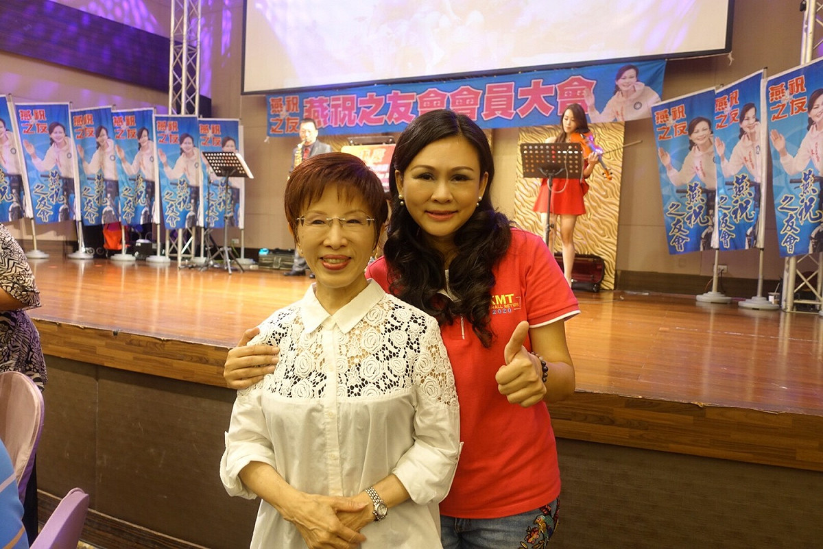 國民黨台南市黨部今日召開提名審查小組會議，建請黨中央提名前主席洪秀柱，代表國民黨參選台南市立委第六選區選舉。 圖：黃博郎/攝