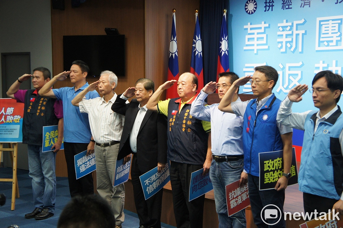 國民黨將發起「九三軍人節向軍人致敬活動」。 圖：黃建豪/攝