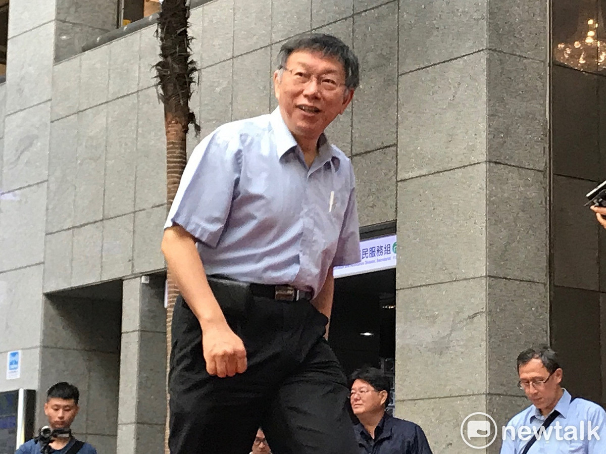 台北市長柯文哲。 圖：周煊惠 ／攝