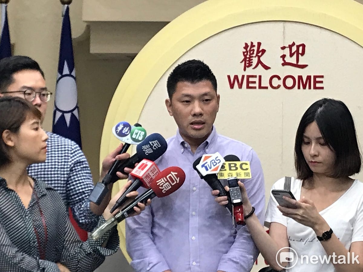 民進黨北市議員王閔生。 圖：周煊惠 ／攝（資料照）