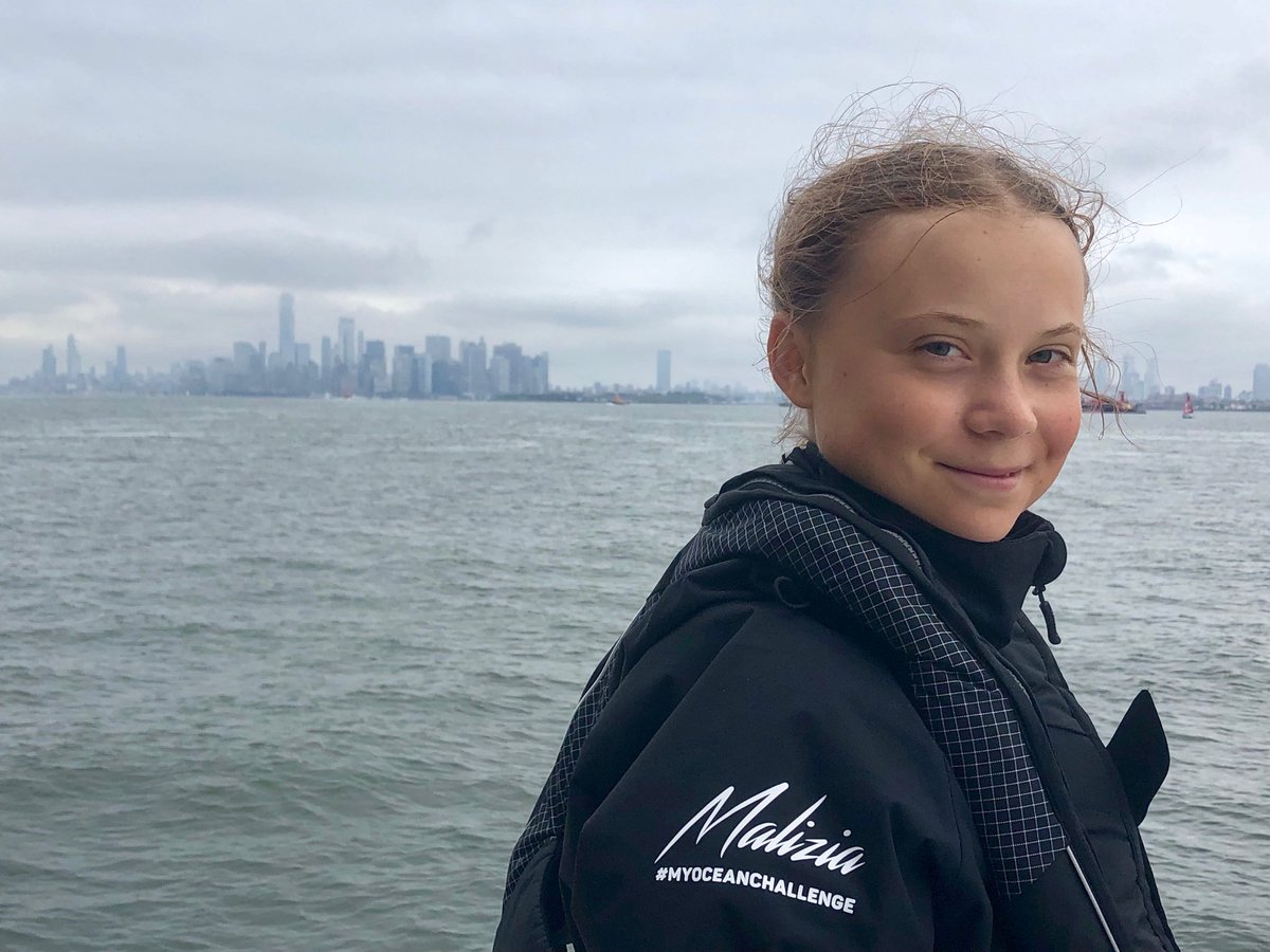 瑞典環保少女童貝里（Greta Thunberg）捐贈10萬歐元給WHO，支持全球疫苗公平分配。（資料照） 圖：翻攝自童貝里推特
