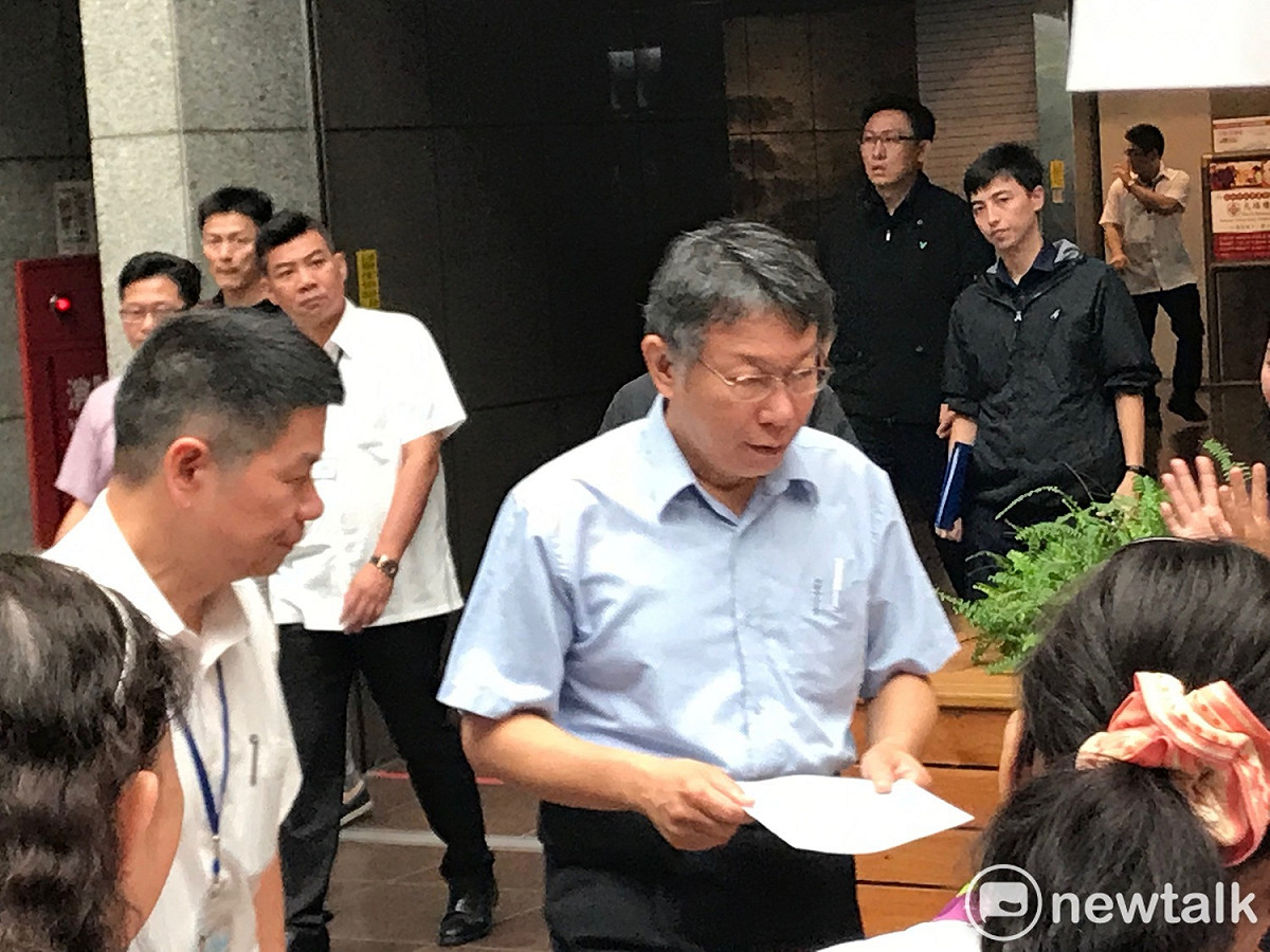 台北市長柯文哲。 圖：周煊惠 ／攝