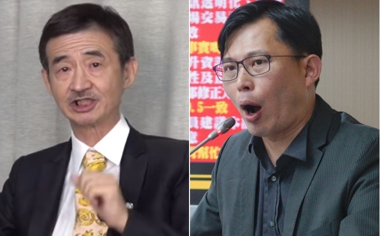 吳祥輝盛讚黃國昌具有政治家的特質，怒嗆民進黨的中生代，全部加起來都比不上黃國昌一人。 圖：新頭殼合成