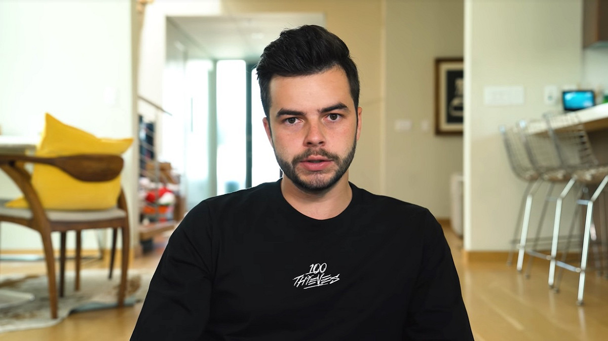 100T創立人Nadeshot宣布100T不參加新的《決勝時刻》聯盟。 圖：翻攝自Youtube